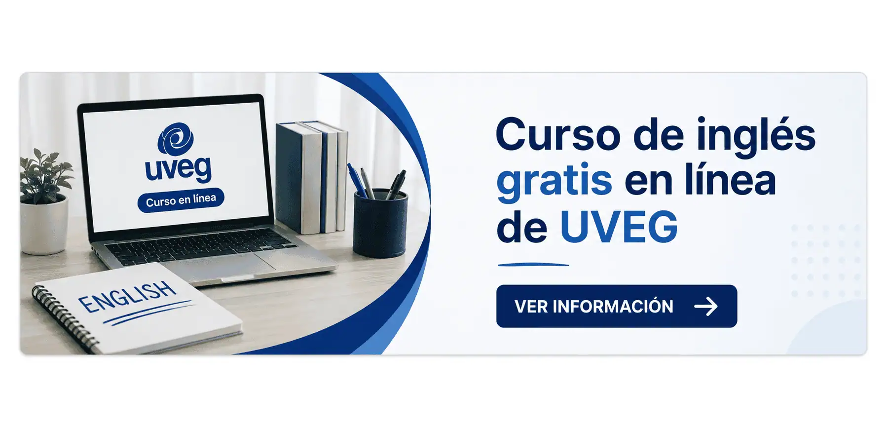 Curso de inglés gratis en línea de UVEG