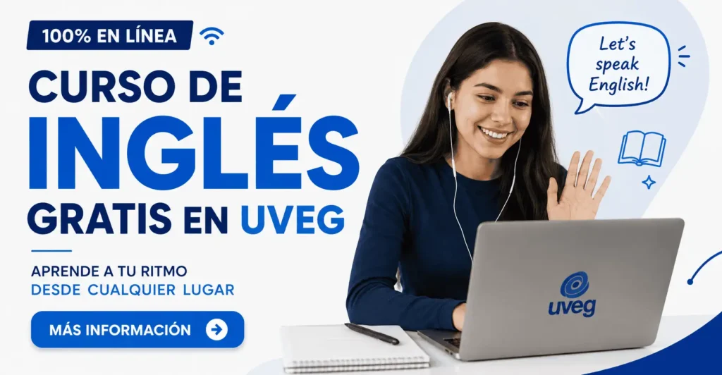 Curso de inglés gratis en línea de UVEG