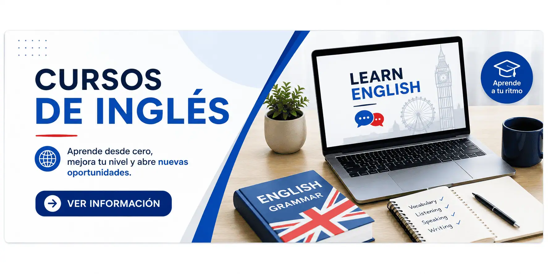 Cursos de inglés - Ver información
